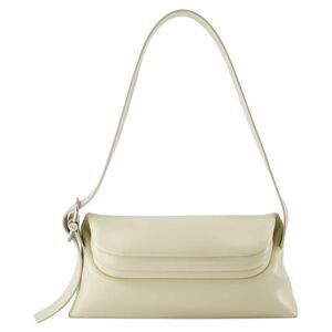 Hobo Folder Brot Bag - Osoi - Leather - Cream